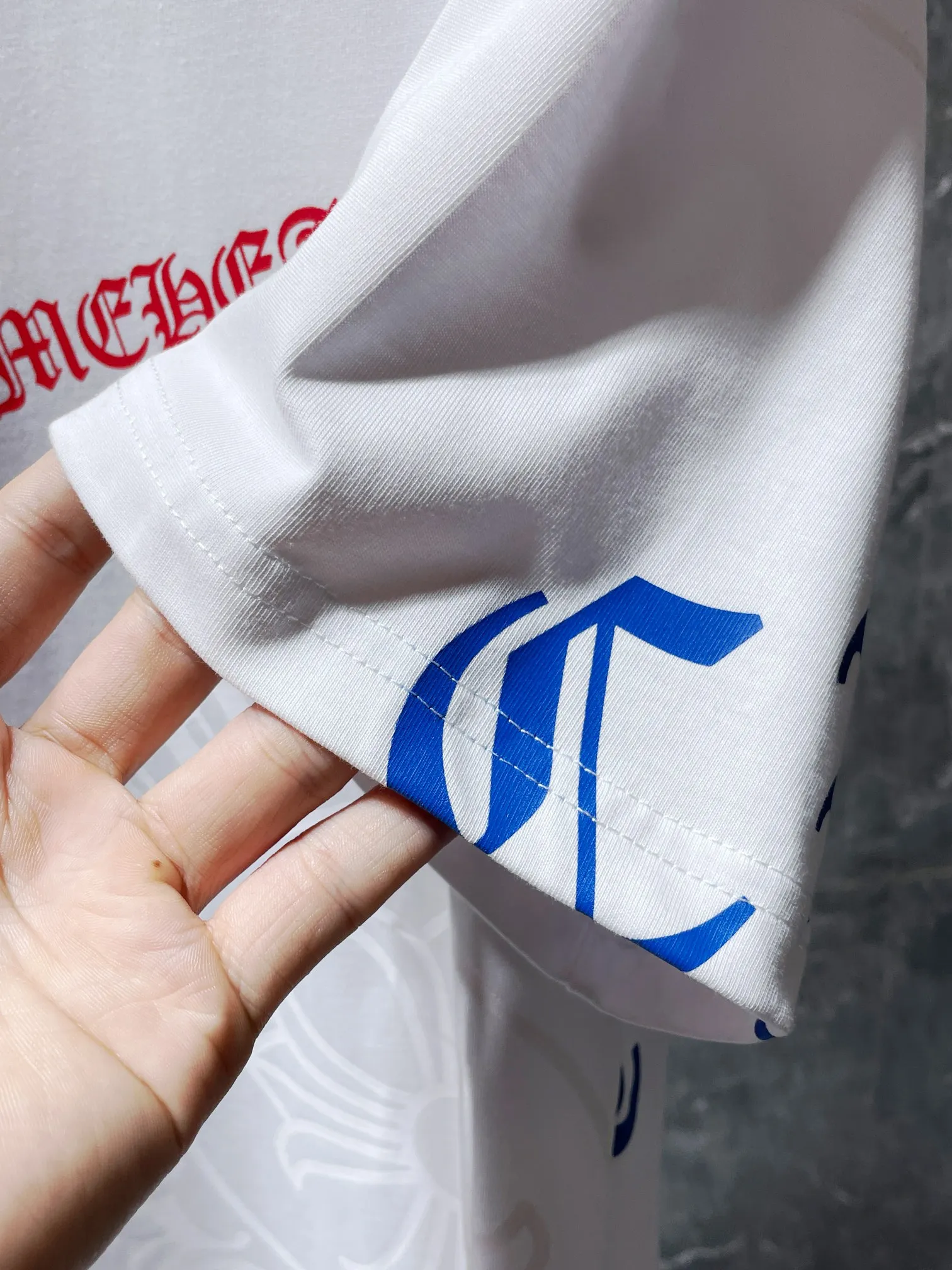 8725＃ Chrome Hearts 24ss g g logo online 1 1 ：White Black Sizes：S、M、L、XL